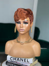 Glueless asymmetrical pixie wig with a modern cut, perfect for Black women seeking an edgy style.