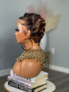 Glueless natural pixie cut wig for Black women, offering a realistic look and easy wear.