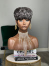 Glueless straight pixie wig from the Ebony Collection, ideal for Black women's sleek hairstyles.