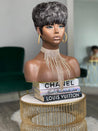 Glueless straight pixie wig from the Ebony Collection, ideal for Black women's sleek hairstyles.