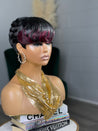 Glueless natural pixie cut wig designed for Black women, offering a comfortable and secure fit.
