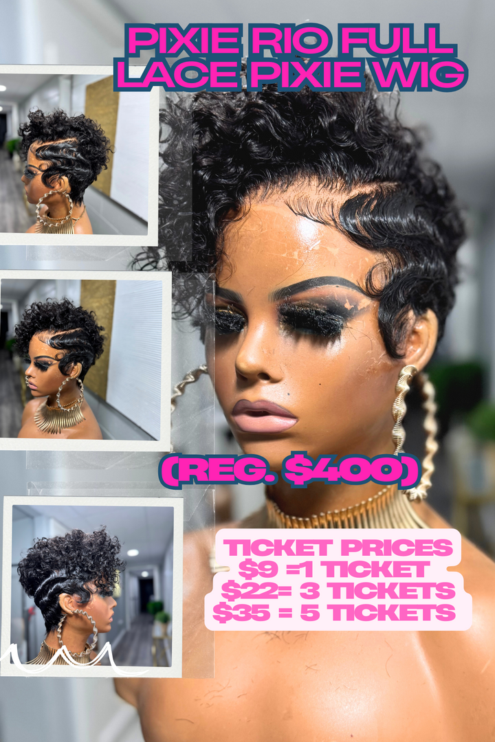 Full lace pixie