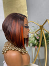 Low-maintenance glueless bob wig for a realistic, effortless style.
