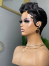 Glueless pixie wig with effortless styling, making it a perfect grab-and-go wig for Black women.