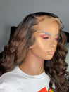 Glueless long natural  wig for a casual, elegant look